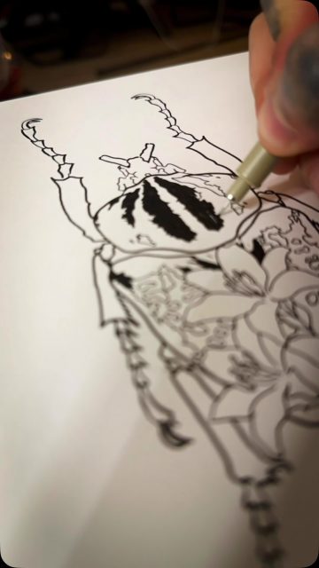 Vom Wanna Do zum ganz persönlichen Tattoo. 🪲

Dieser Goliathkäfer mit Lilien auf dem Rücken war ursprünglich als Wanna Do entstanden.

Als Lea sich für das Motiv entschieden hat, haben wir es noch ein bisschen weiterentwickelt und ihm Flügel gegeben. So wurde aus der ursprünglichen Zeichnung ihr ganz eigenes Motiv auf dem Oberschenkel.

Danke dir, Lea, dass du diesem Käfer ein neues Zuhause gegeben hast. 🫶🏼

#tattookoeln #wannado #beetletattoo #botanicaltattoo #atelierherbariumbynuui