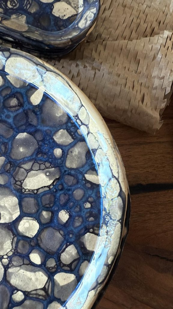 individueller Kunst-Shop und Geschenkideen in Köln: Keramik Teller Muster