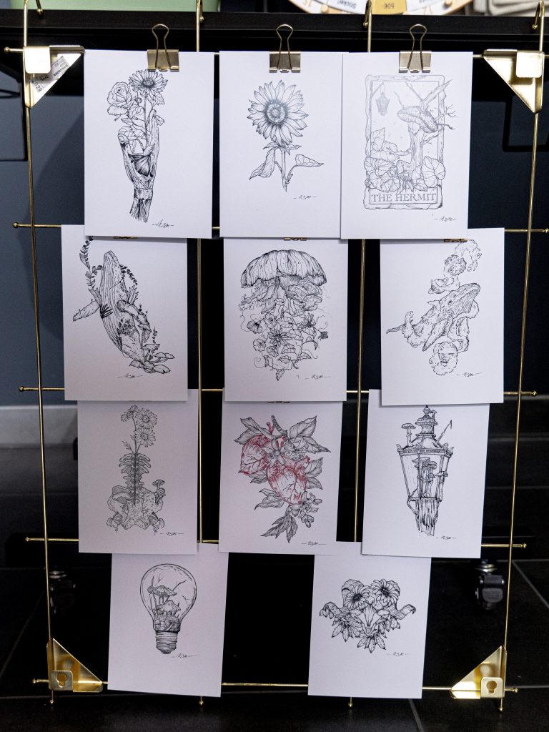 individueller Kunst-Shop und Geschenkideen in Köln: Postkartenauswahl
(alle Postkarten auch als Print in A3 und A4)